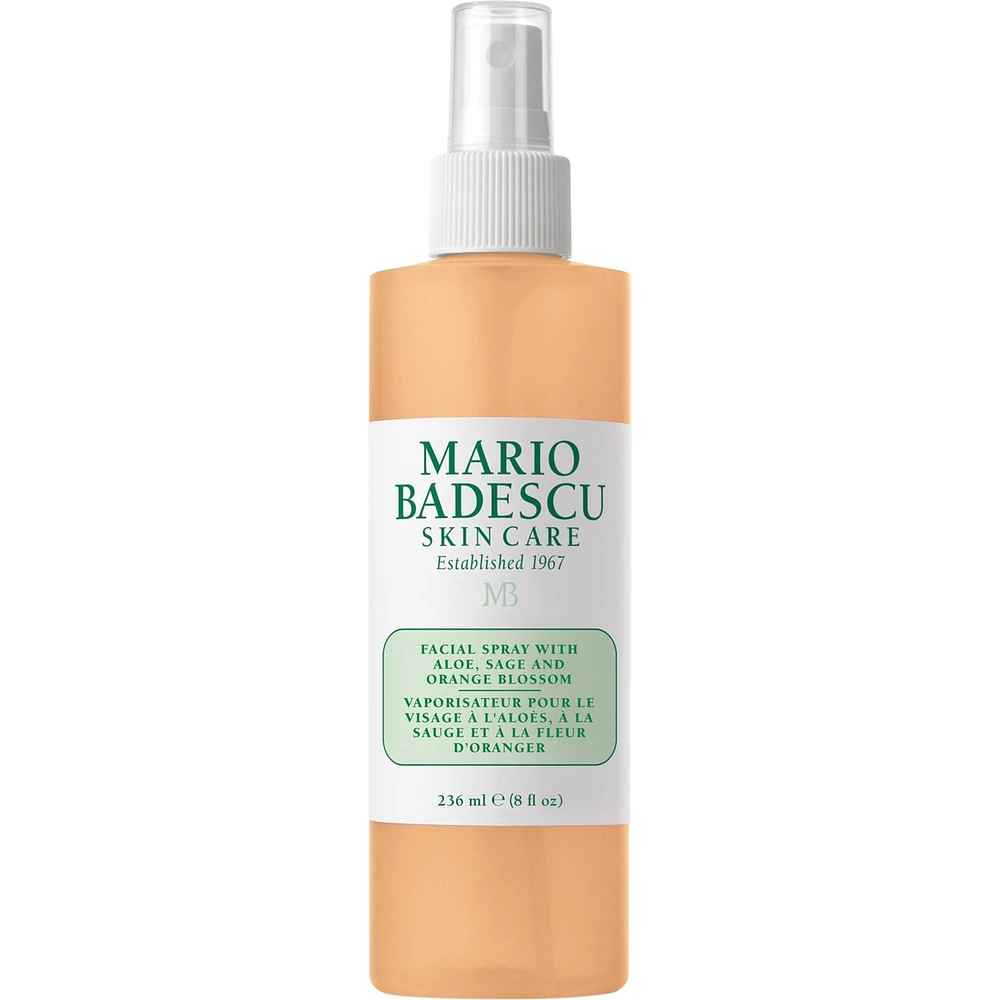 Facial Spray with Aloe, Sage & Orange Blossom 59ml
