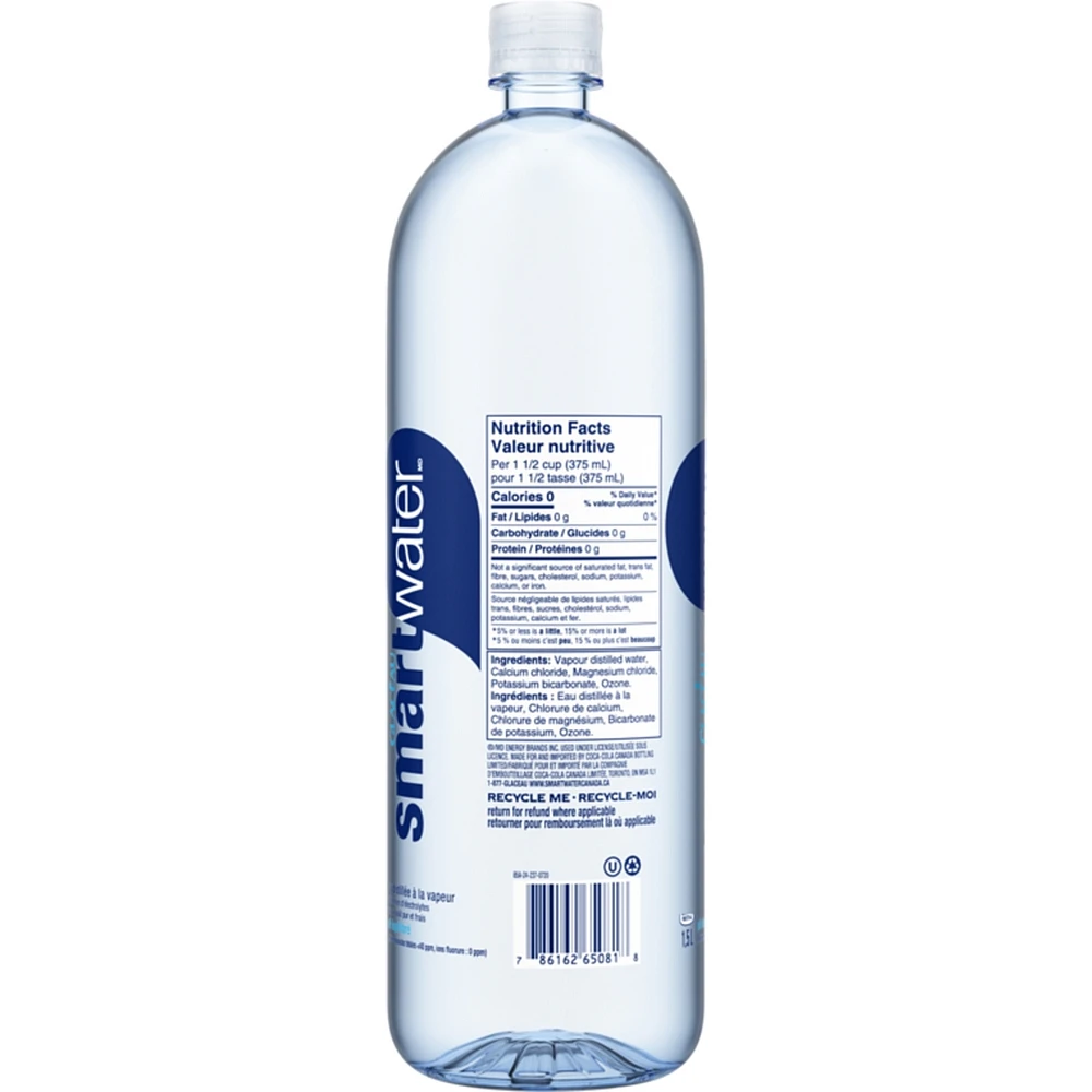 Smartwater, Bottle