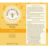 Burt’s Bees Baby Original Nourishing Lotion, 170g