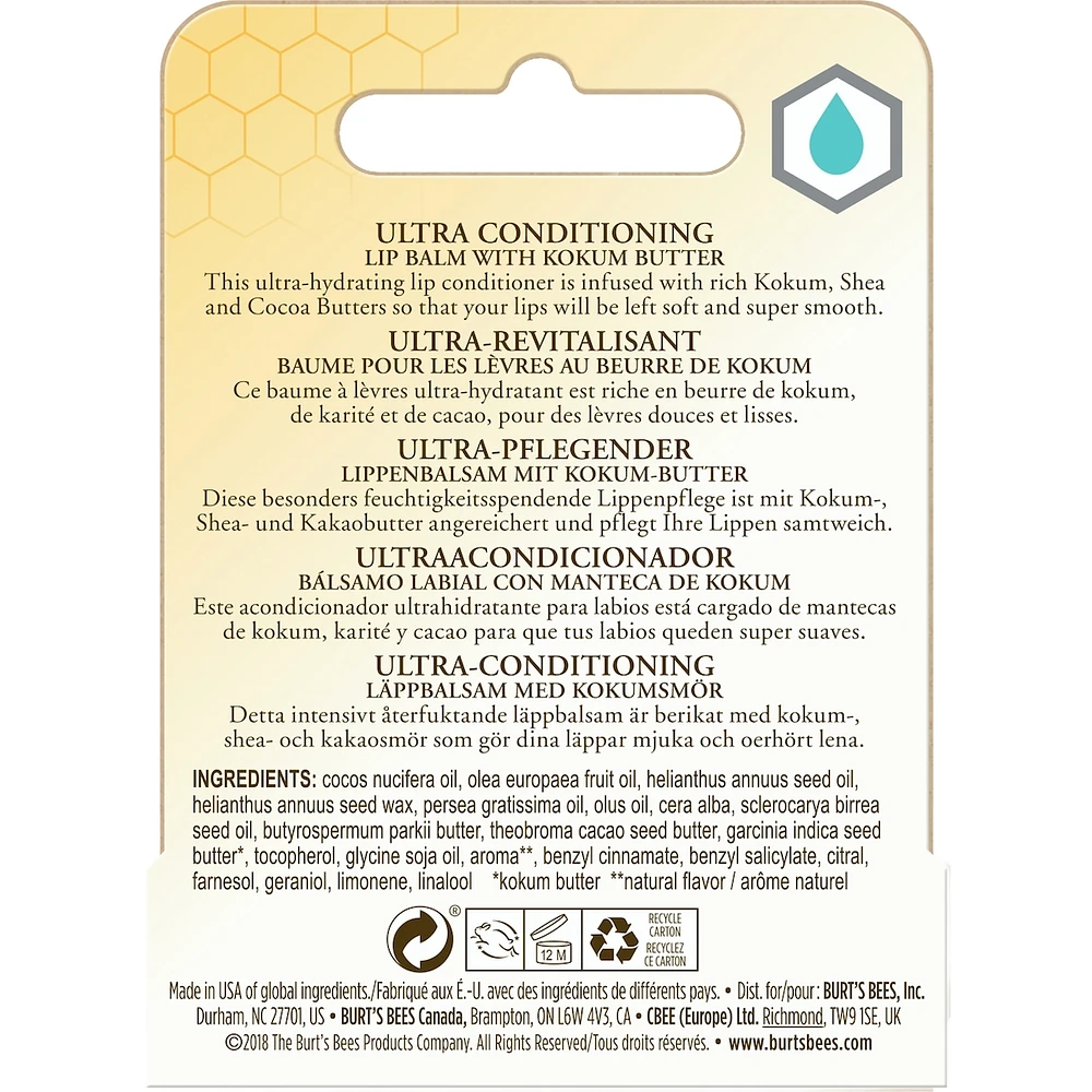 100% Natural Origin Moisturizing Lip Balm
