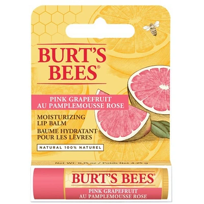 100% Natural Origin Moisturizing Lip Balm, Pink Grapefruit