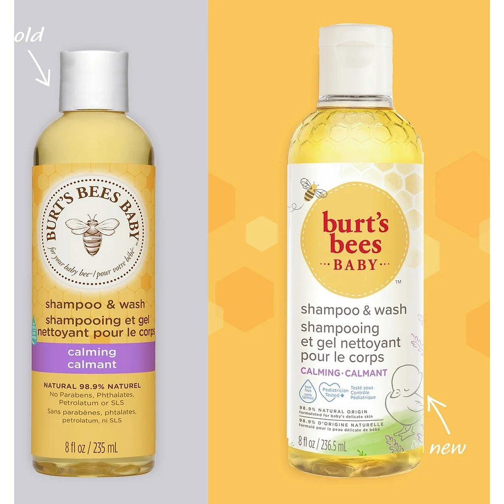 Burt’s Bees Baby Calming Shampoo and Wash, 235ml