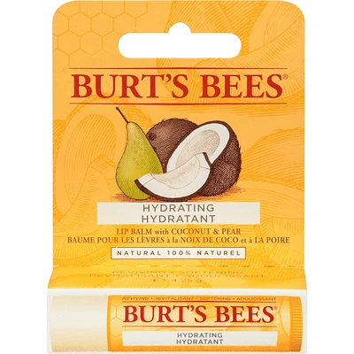 100% Natural Origin Moisturizing Lip Balm, Coconut & Pear