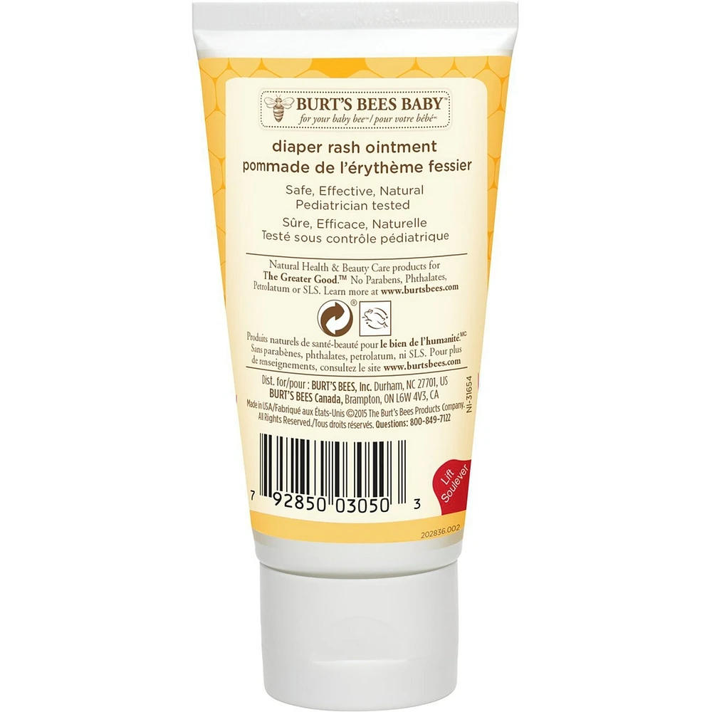 Burt’s Bees Baby 100% Natural Diaper Rash Ointment, 85g