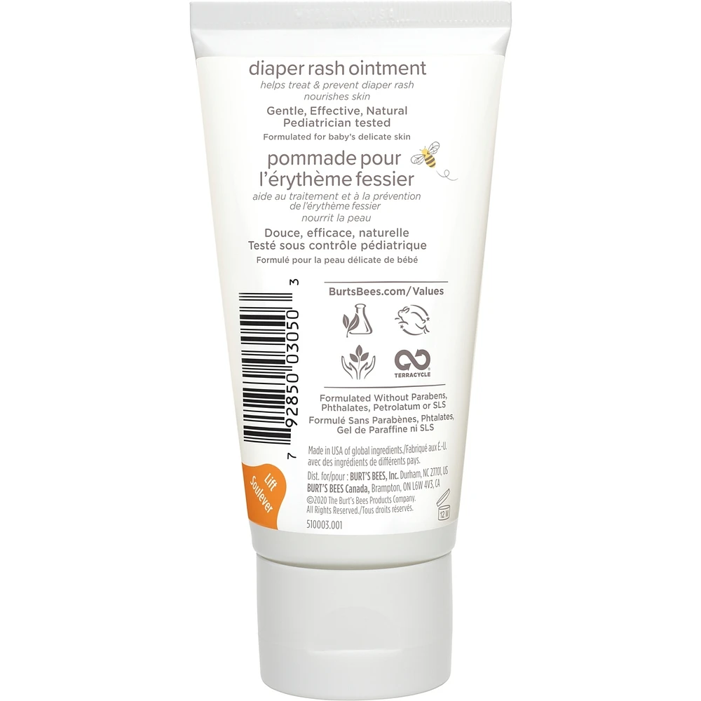 Burt’s Bees Baby 100% Natural Diaper Rash Ointment, 85g