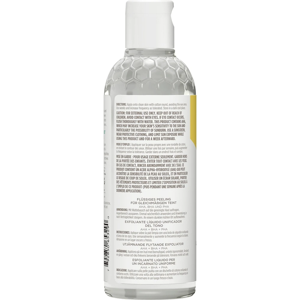 Clear and Balanced Even Tone Liquid Face Exfoliant