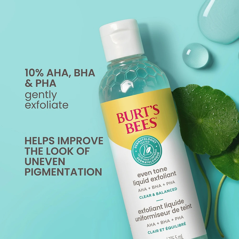 Clear and Balanced Even Tone Liquid Face Exfoliant