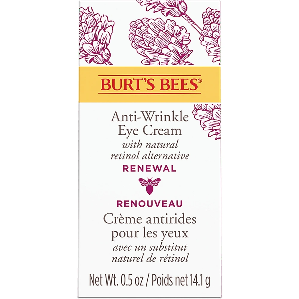 Eye Cream, Renewal Anti-Wrinkle Eye Cream with Bakuchiol Natural Retinol Alternative, 14.1 g