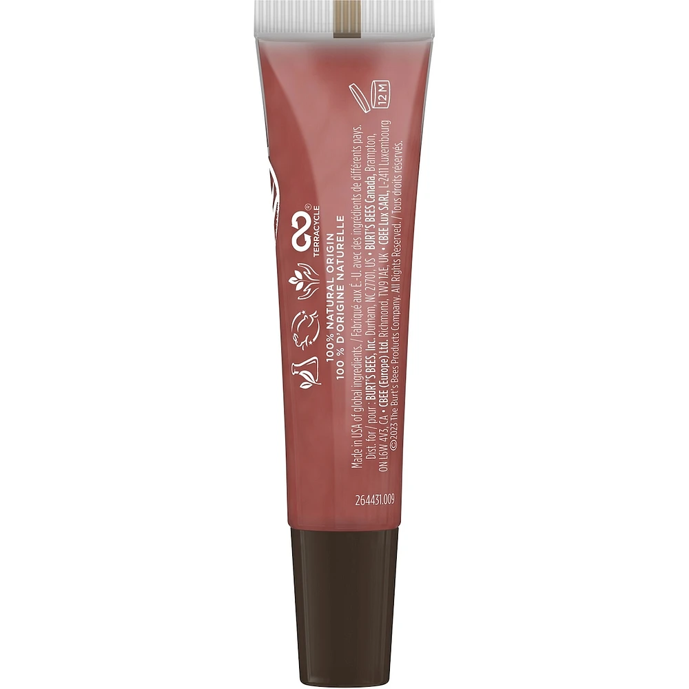 Burt's Bees Shea + Hyaluronic Acid Plumping Lip Serum, Natural Origin Lip Care, 1 Tube