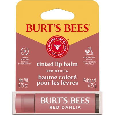 Baume hydratant coloré pour les lèvres 100 % d’origine naturelle de Burt's Bees