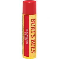 Baume hydratant pour les lèvres d’origine naturelle à 100 % à la fraise de Burt’s Bees, 1 tube