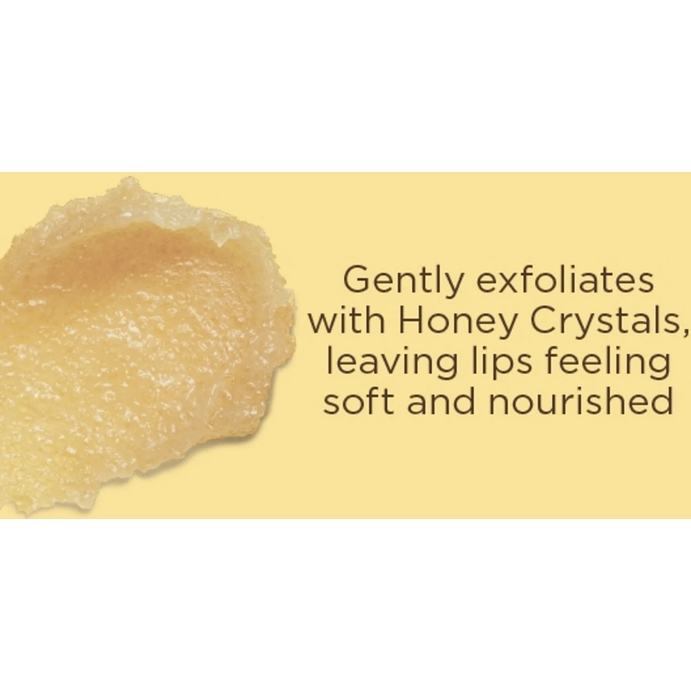 100% Natural Origin Conditioning Lip Scrub with Exfoliating Honey Crystals