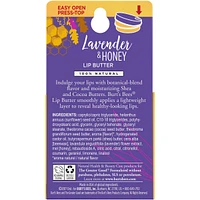 100% Natural Moisturizing Lip Butter with Lavender & Honey