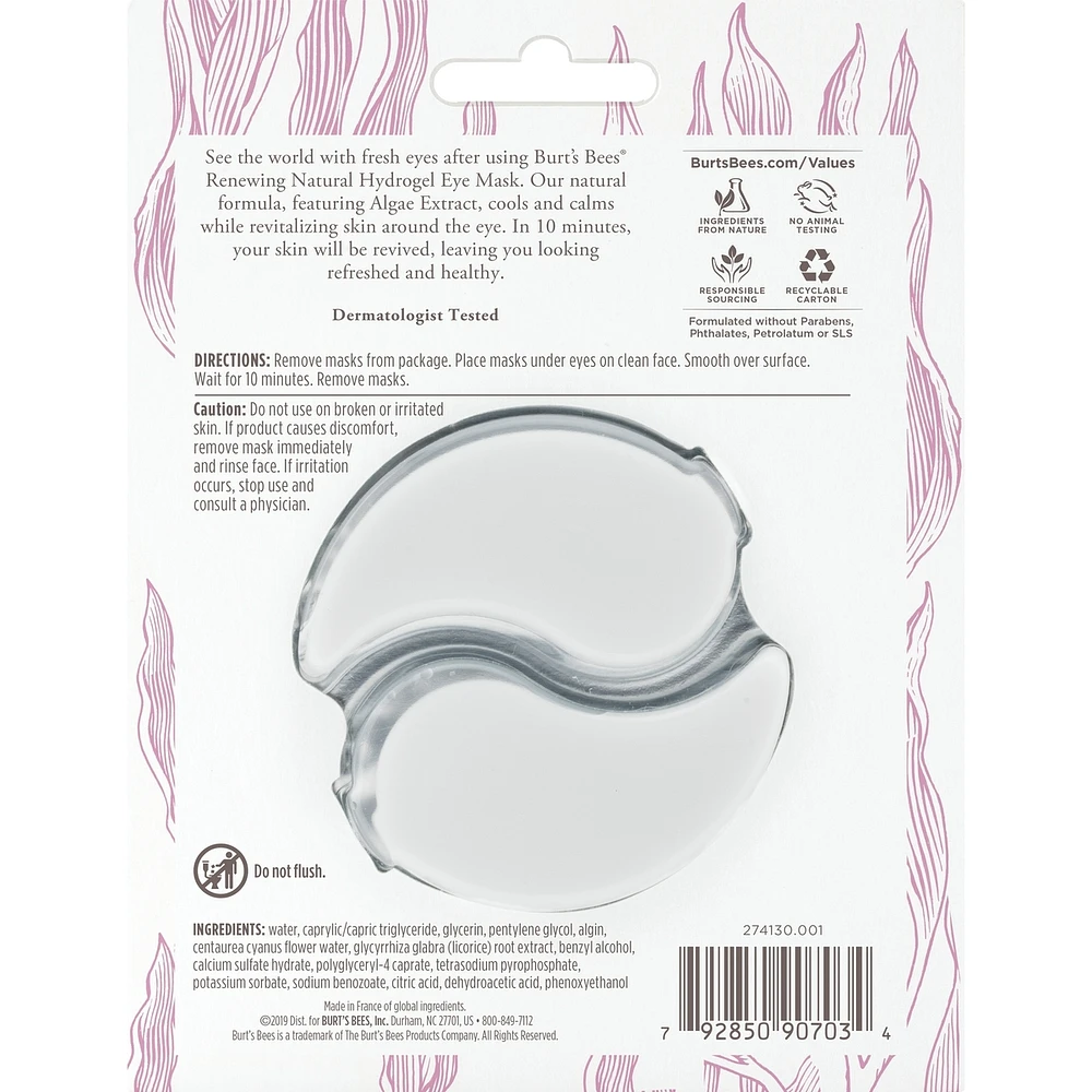 Renewing Hydrogel Eye Mask