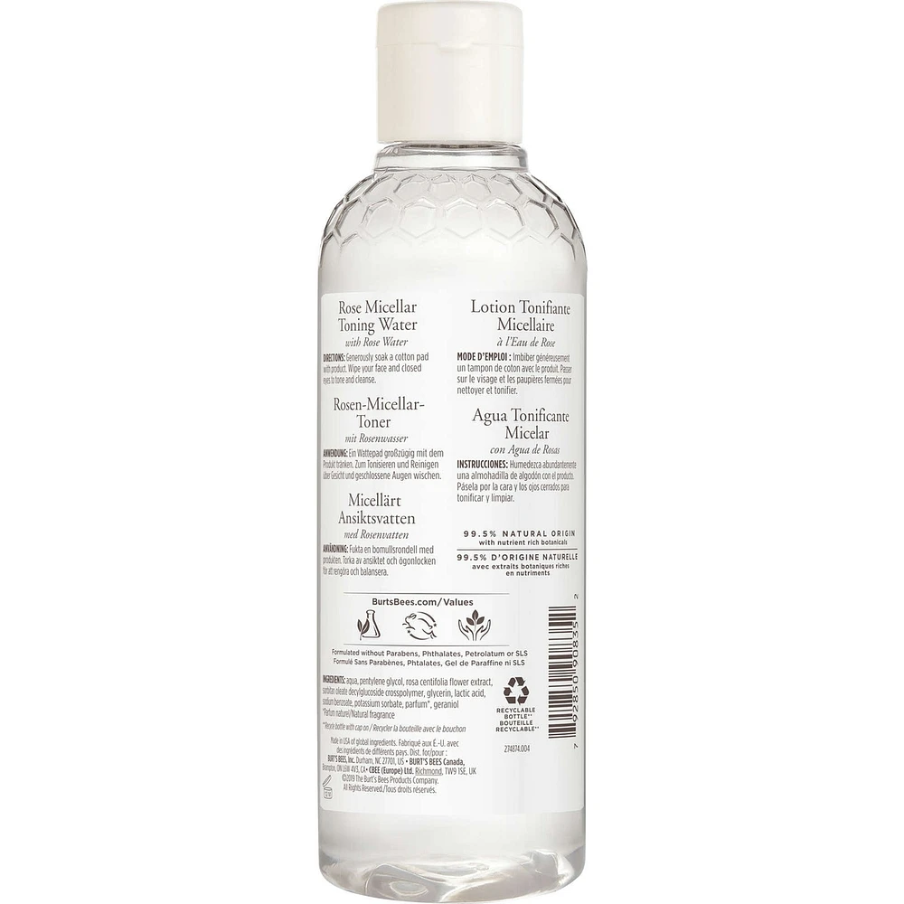 Rose Micellar Toning Water