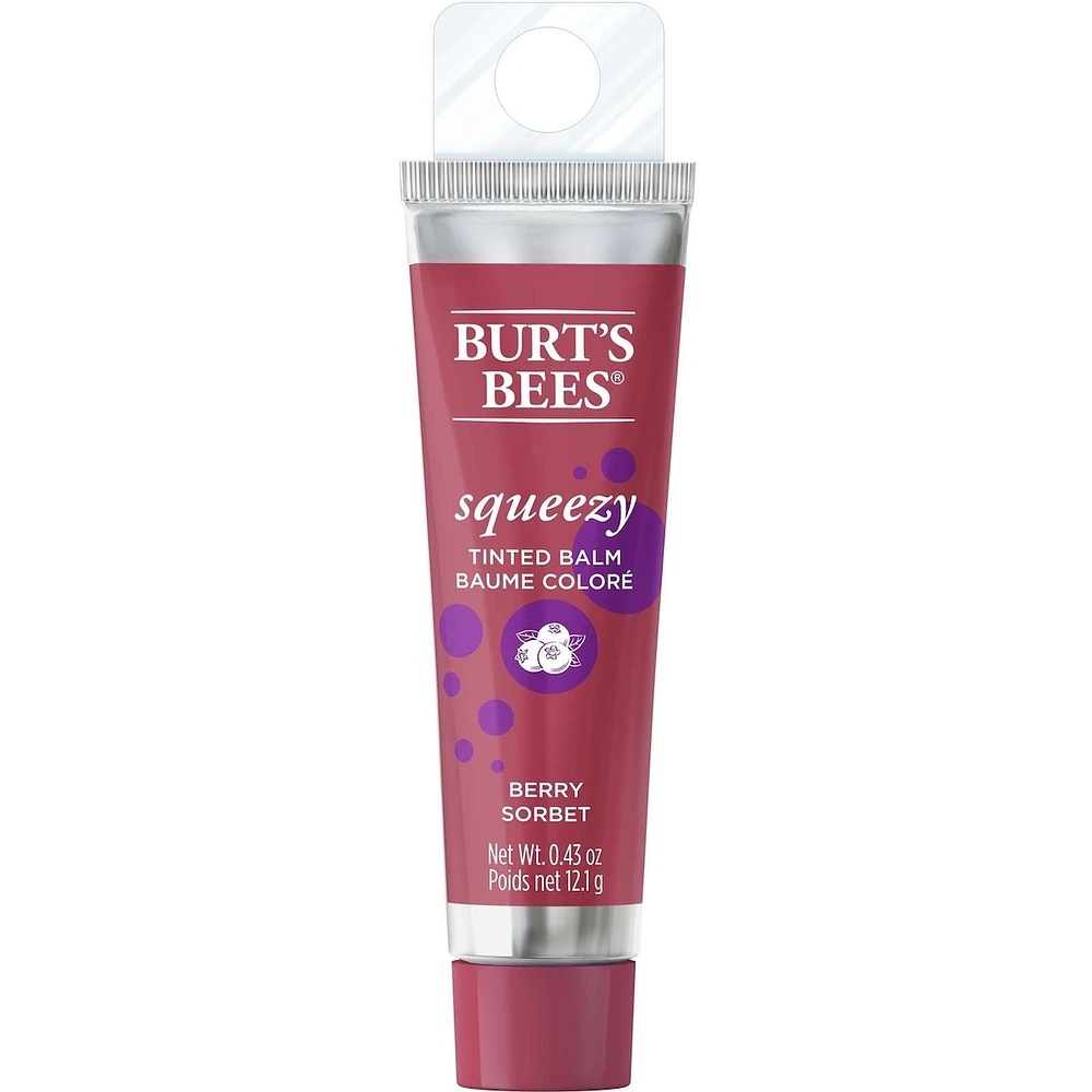 100% Natural Origin Squeezy Tinted Lip Balm