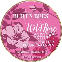 100% Natural Origin Lip Butter with Wild Rose and Berry