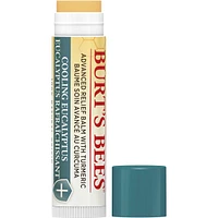 100% Natural Origin Advanced Relief Lip Balm For Extremely Dry Lips, Cooling Eucalyptus – 1 Tube