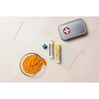 100% Natural Origin Advanced Relief Lip Balm For Extremely Dry Lips, Cooling Eucalyptus – 1 Tube