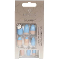 Gel effect artificial nail