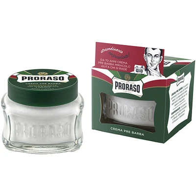 Pre shave soothing cream for coarse beards