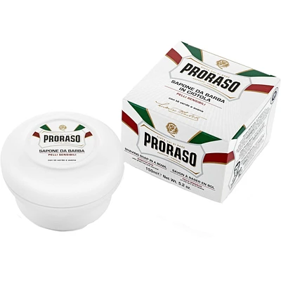 Shaving soap for sensitive skin