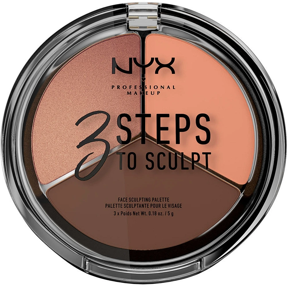 3 Steps To Sculpt Face Sculpting Palette