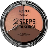3 Steps To Sculpt Face Sculpting Palette