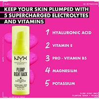 Plump Right Back Primer + Serum, Hydrating Vegan Formula, Smooths & Plumps Skin