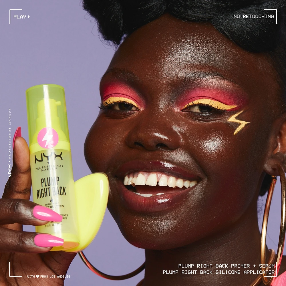 Plump Right Back Primer + Serum, Hydrating Vegan Formula, Smooths & Plumps Skin
