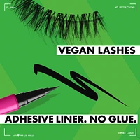 Jumbo Lash!, 2-in-1 Liner & Lash Adhesive, Waterproof - Black