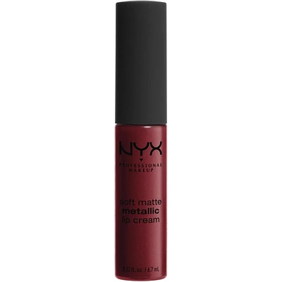 Soft Matte Metallic Lip Cream
