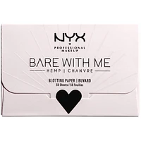 Bare With Me Cannabis Sativa Seed Oil Blotting Paper
