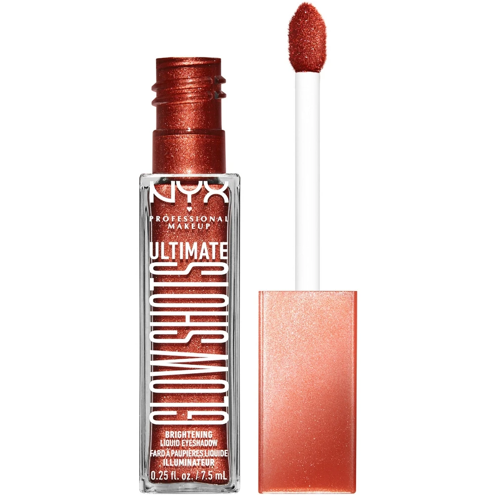 Ultimate Glow Shots, Liquid Eyeshadow, 12hr wear