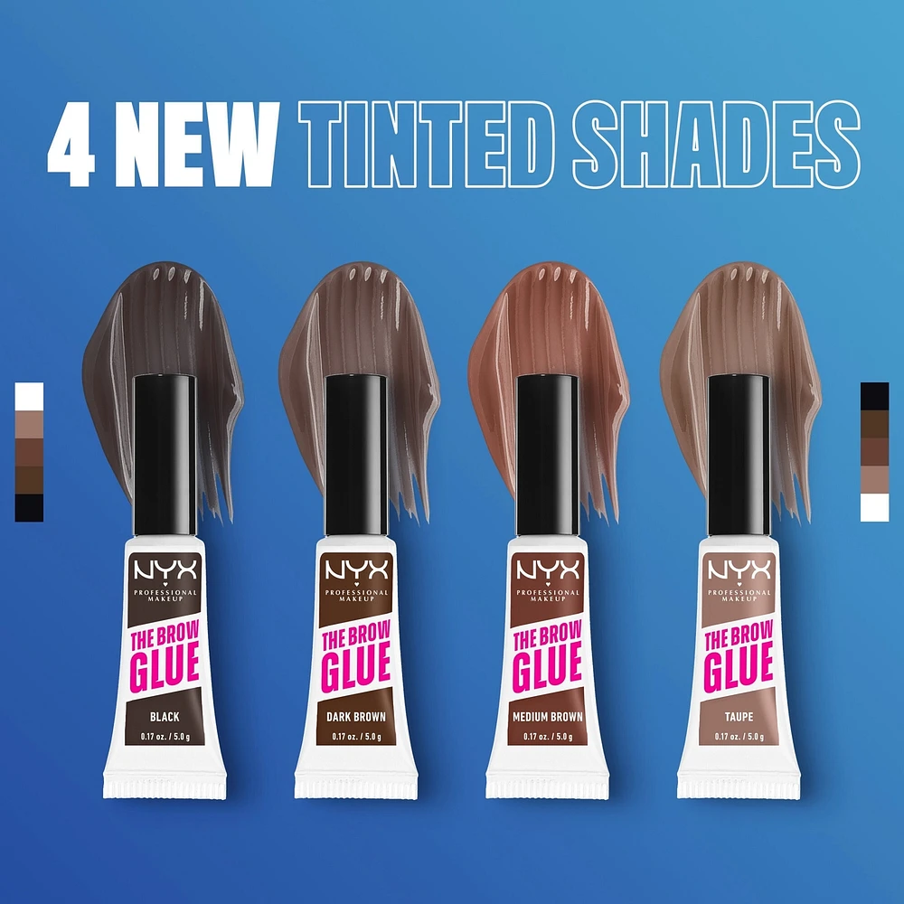 The Brow Glue, Instant Styler, 16H Extreme Hold, Vegan Formula