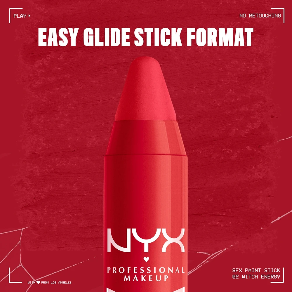 SFX Face & Body Paint Sticks, Halloween Limited Edition, Creamy formula, Matte Finish