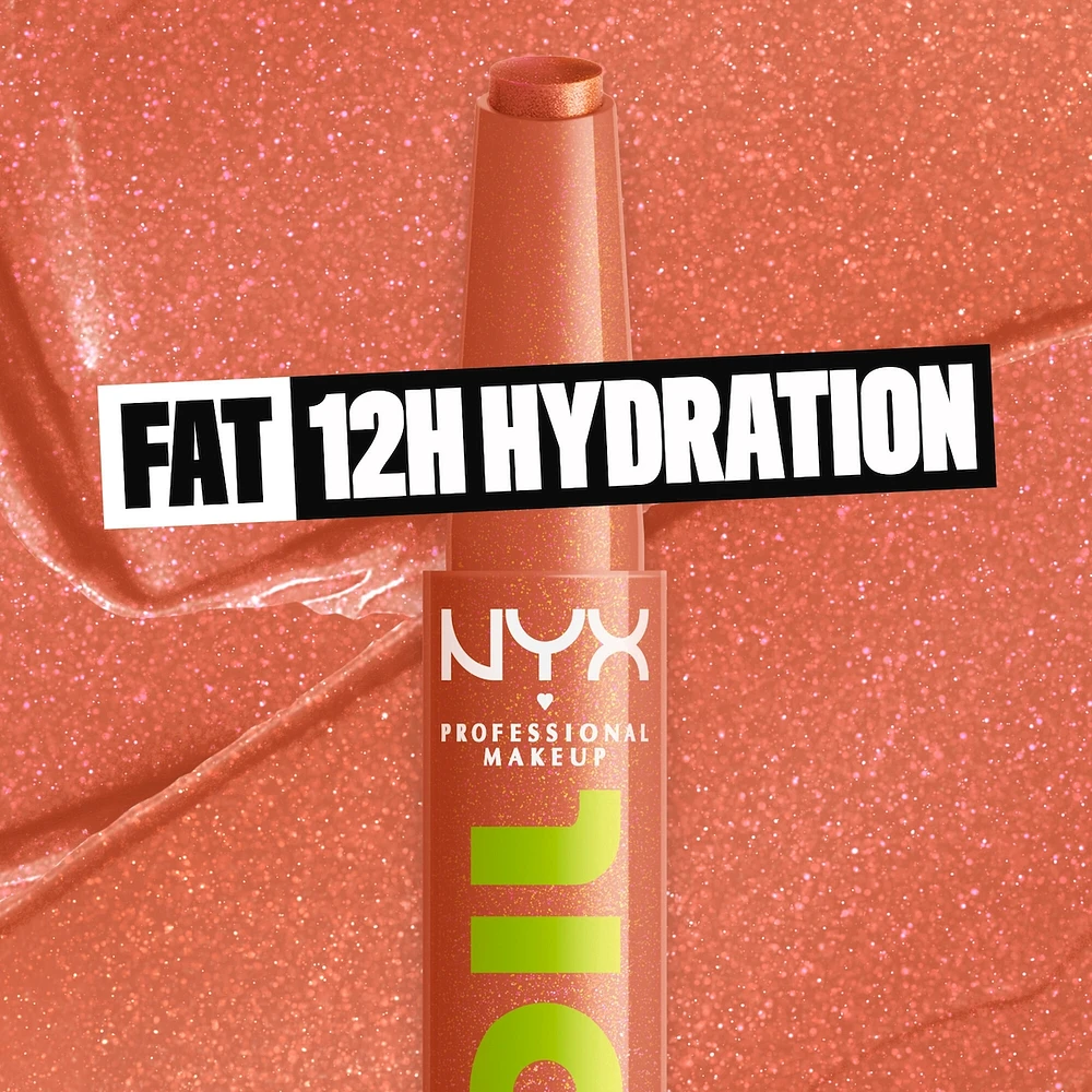 Fat Oil Slick Click, Balm a stick, Infused with nourishing oils, High shine finish