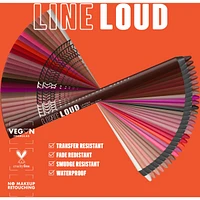Line Loud, Waterproof Lip Pencil, Infused with Vitamin E, Vegan Formula