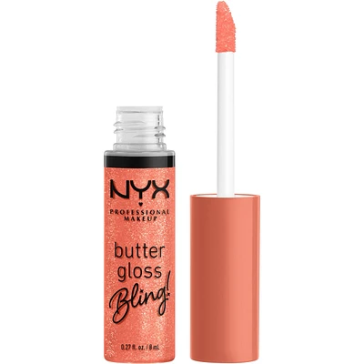 Butter Gloss Bling Lip Gloss, Non- Sticky High Shine, Universally Flattering