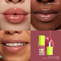 Fat Oil Lip Drip, Gloss, 12 HR Hydration, Non-sticky, High Shine Finish, Comfortable wear, Vegan Formula