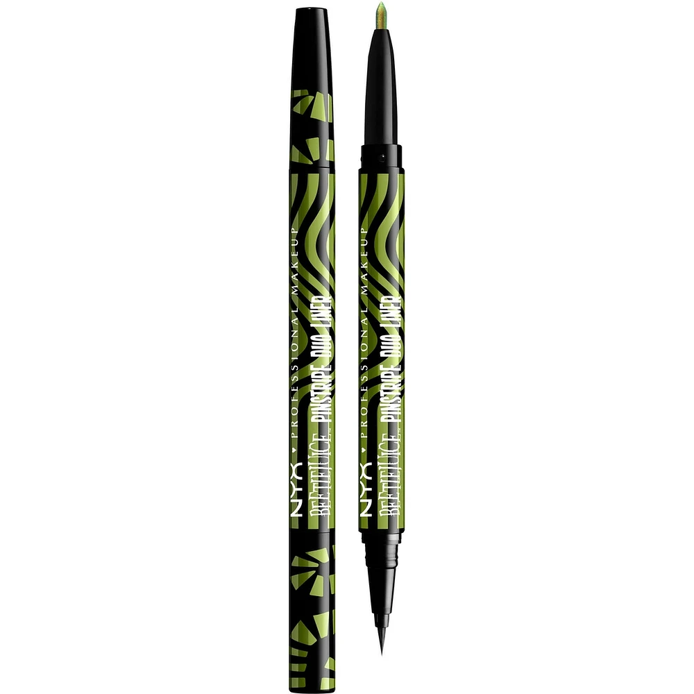 Beetlejuice Pin Stripe Duo, Dual ended Eyeliner