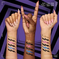 Beetlejuice Pin Stripe Duo, Dual ended Eyeliner