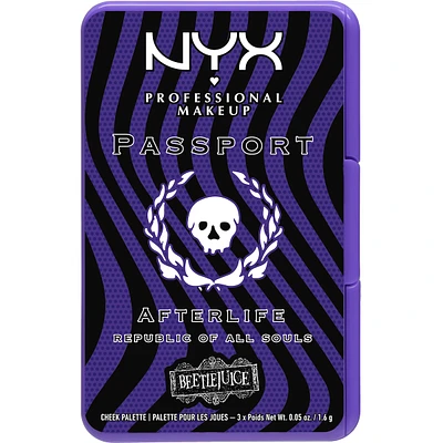 Beetlejuice Afterlife Passport Cheek Palette