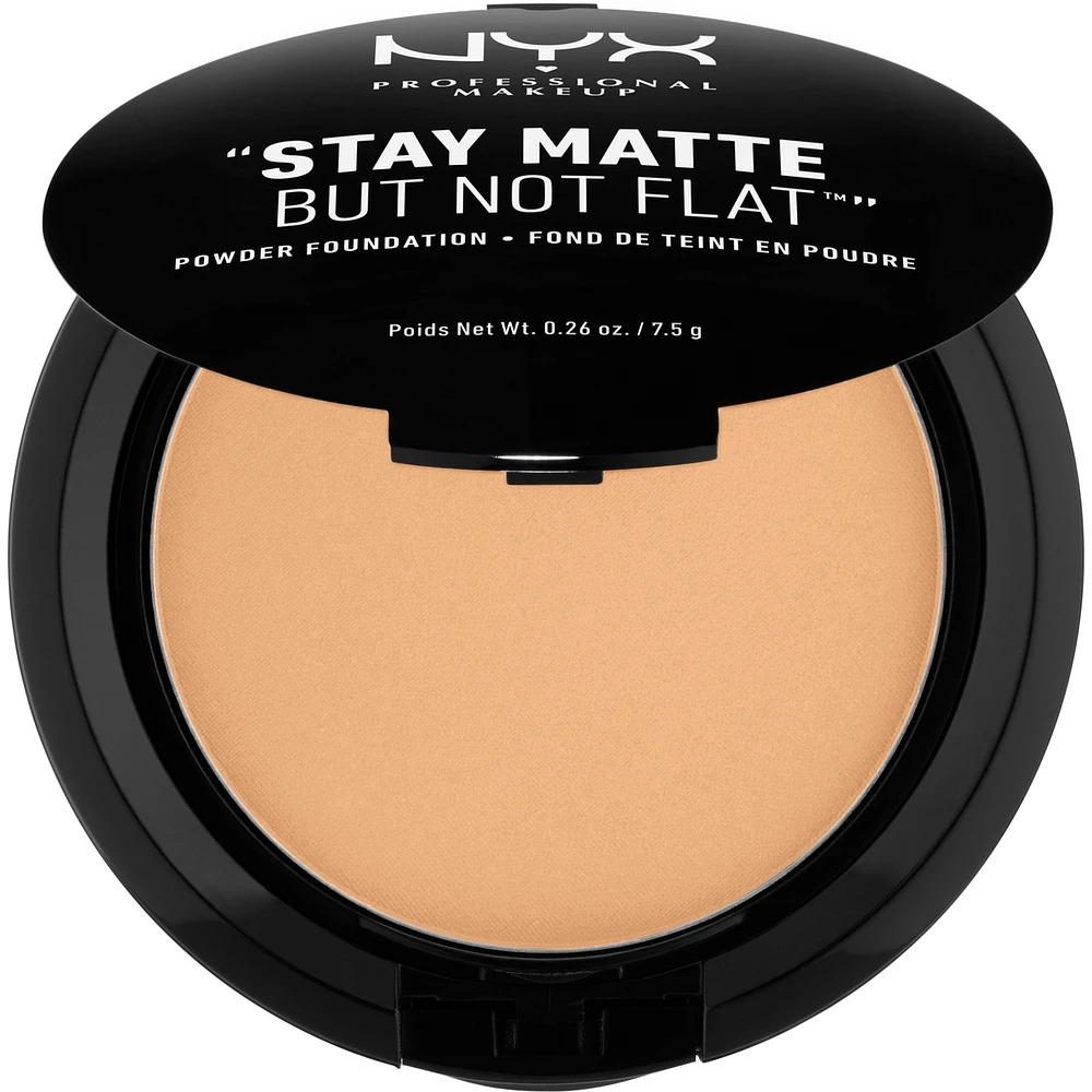 Stay Matte But Not Flat Powder Foundation