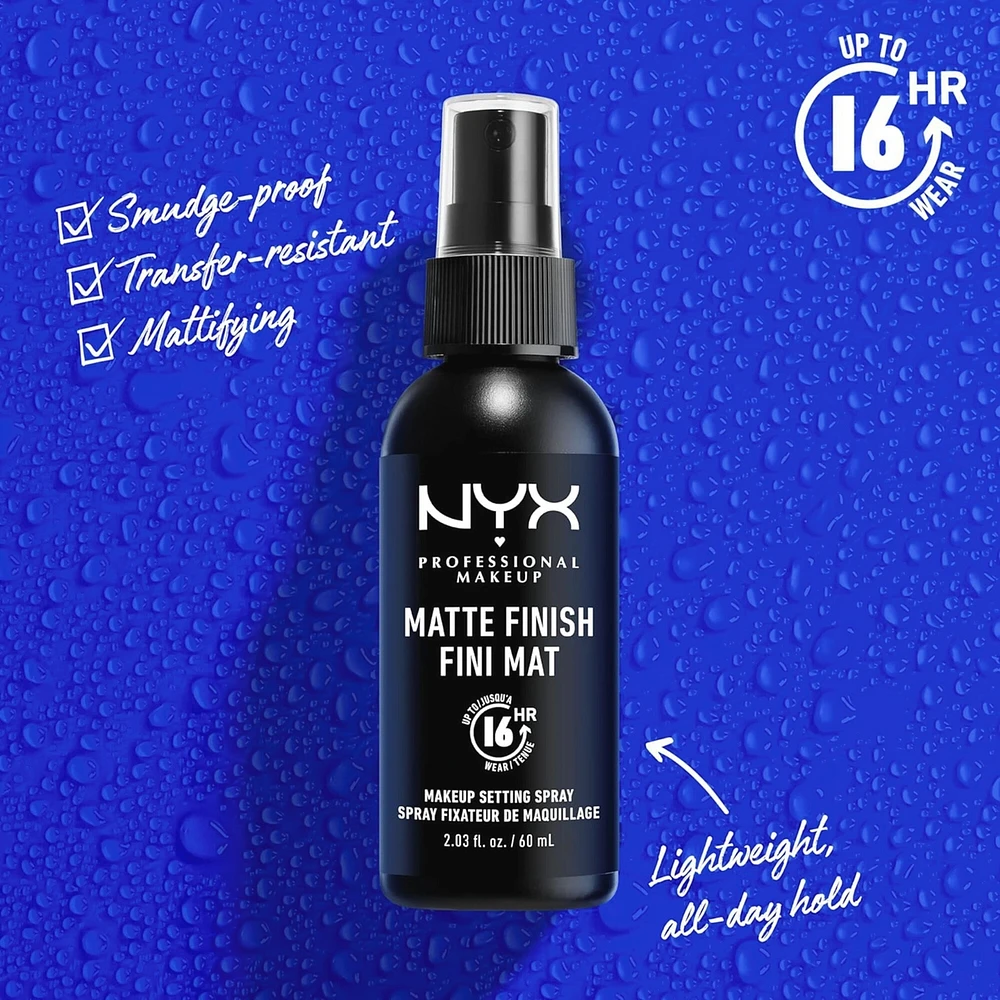 Makeup Setting Spray, Long lasting, Matte Finish