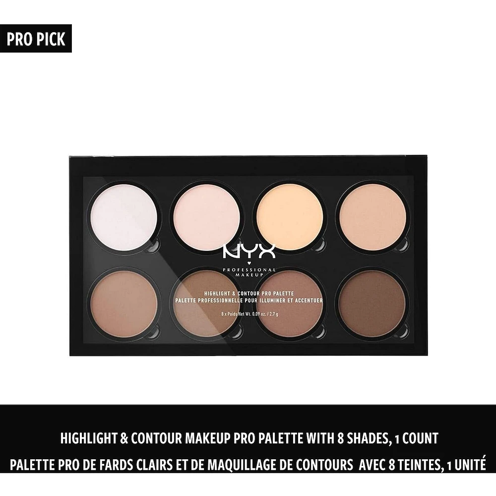 Contour Highlight Palette 8 Shades