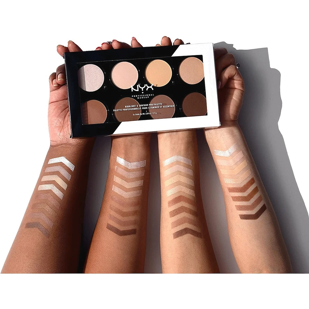 Contour Highlight Palette 8 Shades
