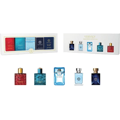 Versace Mens Miniature 5x5ml Fragrance coffret