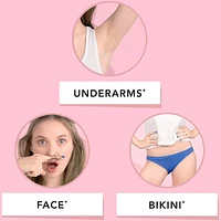 VEET® Professional™ Wax Strips Sensitive Skin - Face, Bikini & Underarm 40 ct (Packaging may vary)