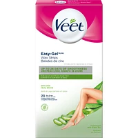 Veet® Professional™ Wax Strips, For Legs & Body, Dry Skin